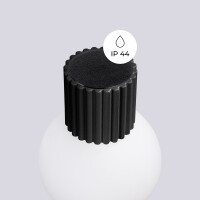 Sollux Wandleuchte HALO schwarz IP44 8