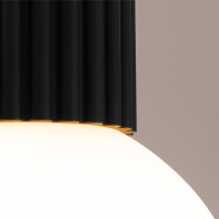 Sollux Plafond HALO schwarz IP44 4