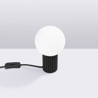 Sollux Tischlampe HALO schwarz 2