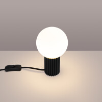 Sollux Tischlampe HALO schwarz 3