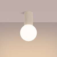 Sollux Plafond HALO beige IP44 3