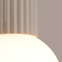 Sollux Plafond HALO beige IP44 4