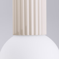 Sollux Plafond HALO beige IP44 5