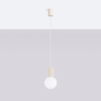 Sollux Pendelleuchte HALO 1 beige 2