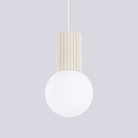 Sollux Pendelleuchte HALO 1 beige 5