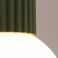 Sollux Plafond HALO olivgrün IP44 4
