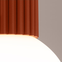 Sollux Plafond HALO roter Ocker IP44 4