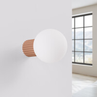 Sollux Wandleuchte HALO mokka IP44 2