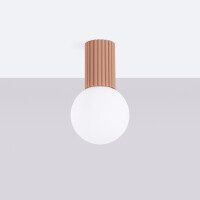 Sollux Plafond HALO mokka IP44 2