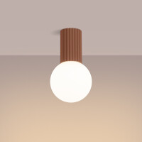Sollux Plafond HALO mokka IP44 3