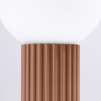 Sollux Tischlampe HALO mokka 4