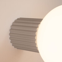 Sollux Wandleuchte HALO taupe IP44 4