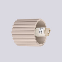 Sollux Wandleuchte HALO taupe IP44 6