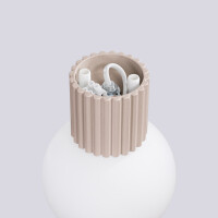 Sollux Wandleuchte HALO taupe IP44 7