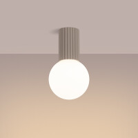 Sollux Plafond HALO taupe IP44 3