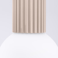 Sollux Plafond HALO taupe IP44 5