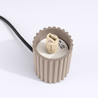 Sollux Tischlampe HALO taupe 7