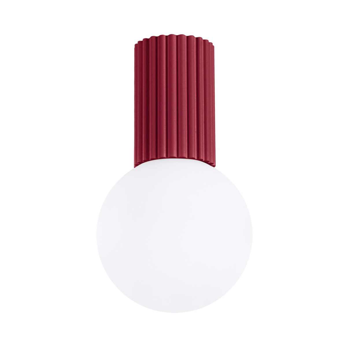 Deckenleuchte Halo Burgund Rot IP44