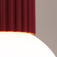 Sollux Plafond HALO burgunderrot IP44 4