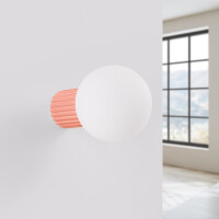Sollux Wandleuchte HALO apricot IP44 2