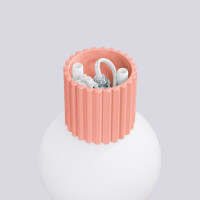 Sollux Wandleuchte HALO apricot IP44 7