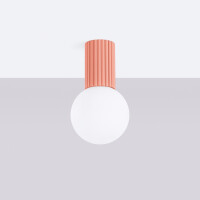 Sollux Plafond HALO apricot IP44 2