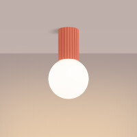 Sollux Plafond HALO apricot IP44 3