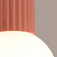 Sollux Plafond HALO apricot IP44 4