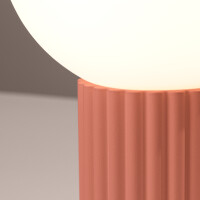 Sollux Tischlampe HALO apricot 6