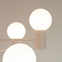 Sollux Kronleuchter HALO 6 beige 4