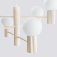 Sollux Kronleuchter HALO 6 beige 5