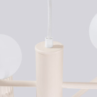 Sollux Kronleuchter HALO 6 beige 6