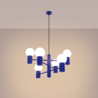 Sollux Kronleuchter HALO 6 ultramarin 3
