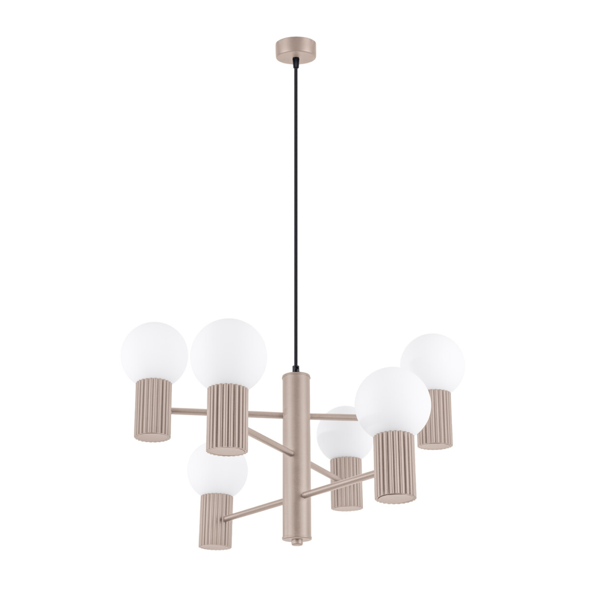 Sollux Kronleuchter HALO 6 taupe