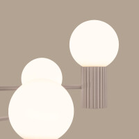 Sollux Kronleuchter HALO 6 taupe 4