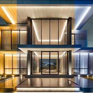 LED COB CCT Strip5m 608 LED/m IP65 12v DC 2800-7000K