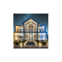 LED COB CCT Strip5m 608 LED/m IP65 12v DC 2800-7000K 3