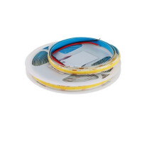 LED COB Strip5m 608 LED/m IP65 12v DC 3000K 3
