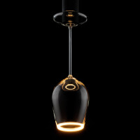 LED Floating Rotwein klar E27 5 W 500 Lm 2