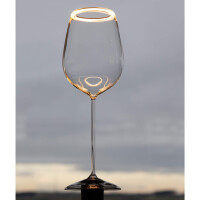 LED Floating Rotwein klar E27 5 W 500 Lm 5