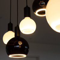 LED Floating Billard Globe 125 weiß 4