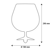 LED Floating Cognac klar E276 W 600 Lm 4