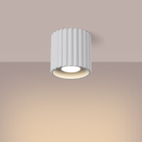 Sollux SL.1779 Deckenleuchte AURA 1 weiß GU10 3