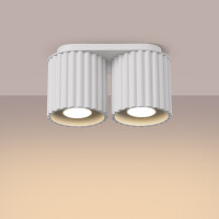 Sollux SL.1780 Deckenleuchte AURA 2 weiß GU10 3
