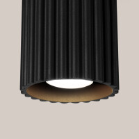 Sollux SL.1784 Deckenleuchte AURA 1 schwarz GU10 4