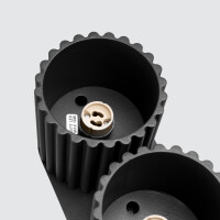 Sollux SL.1785 Deckenleuchte AURA 2 schwarz GU10 5