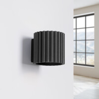 Sollux SL.1786 Wandleuchte AURA schwarz G9 2