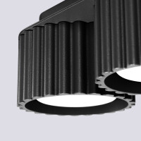 Sollux SL.1788 Deckenleuchte AURA 2 schwarz Gx53 4