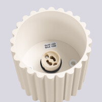 Sollux SL.1789 Deckenleuchte AURA 1 beige GU10 5
