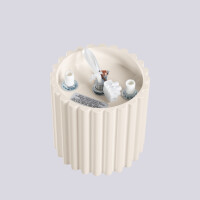 Sollux SL.1789 Deckenleuchte AURA 1 beige GU10 6
